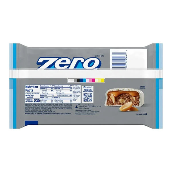 White Fudge, Caramel, Peanut, Almond Nougat Candy Bars, 3 pack, 11.1 oz, 6 Count per pack - plus 3 My Outlet Mall Resealable Storage Pouches