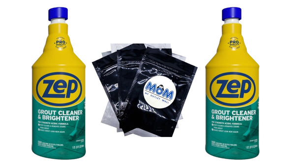 Commercial Grout Cleaner - 2 Packs - 32 oz per pack - plus 3 My Outlet Mall Resealable Storage Pouches