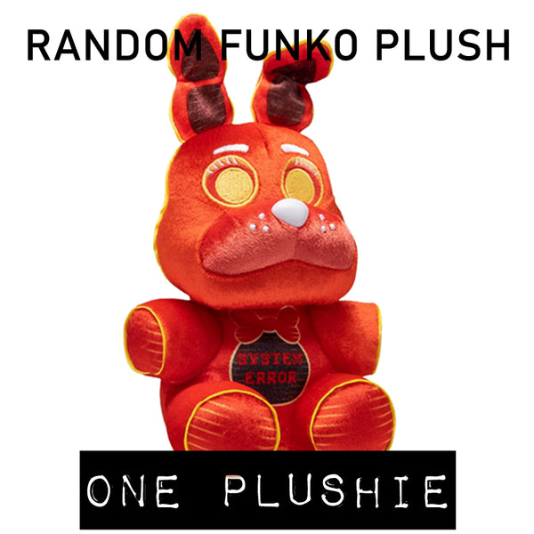 Funko Plushies Five Nights at Freddy's Special Delivery AR Collectible Plush (One Random) Neon Black Light Plushies and 2 My Outlet Mall Stickers