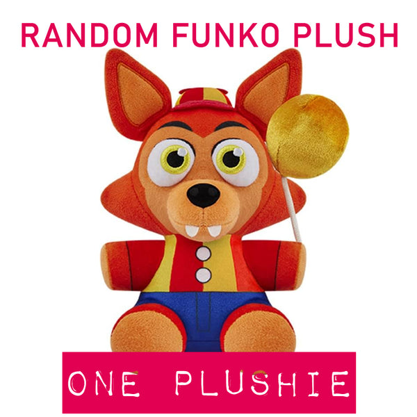 Funko Plushies Five Nights at Freddy's Circus Plush Collectible Plush (One Random) FNAF Plushies and 2 My Outlet Mall Stickers