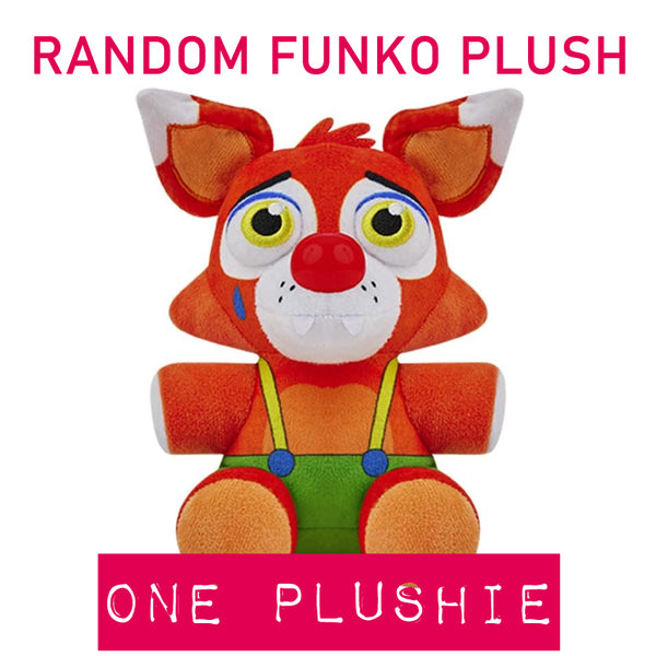 Funko Plushies Five Nights at Freddy's Circus Plush Collectible Plush (One Random) FNAF Plushies and 2 My Outlet Mall Stickers