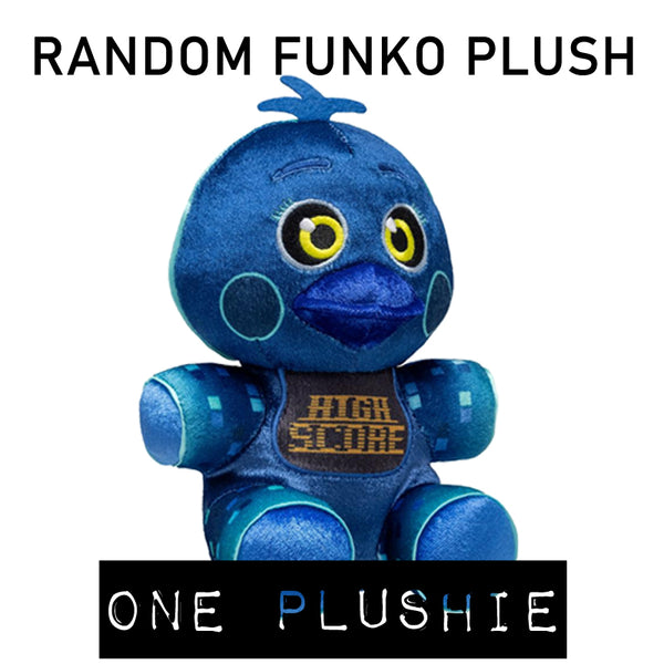 Funko Plushies Five Nights at Freddy's Special Delivery AR Collectible Plush (One Random) Neon Black Light Plushies and 2 My Outlet Mall Stickers