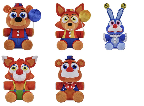 Funko Plushies Five Nights at Freddy's Circus Plush Collectible Plush (One Random) FNAF Plushies and 2 My Outlet Mall Stickers