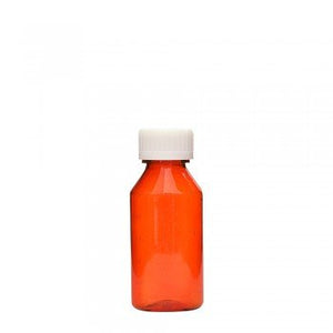 Five Star Supplies Bottles Oval 2 oz Amber Child Resistant (DS)