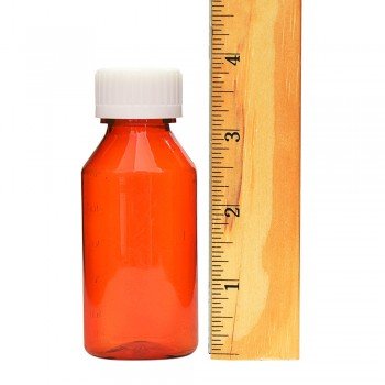 Five Star Supplies Bottles Oval 2 oz Amber Child Resistant (DS)