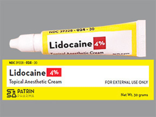 Lidocaine 4% Topical Cream 30 gm
