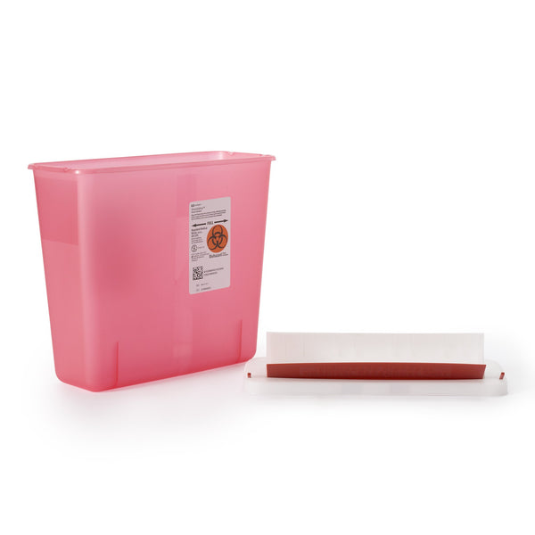 Cardinal Sharps Container 5Qt Red