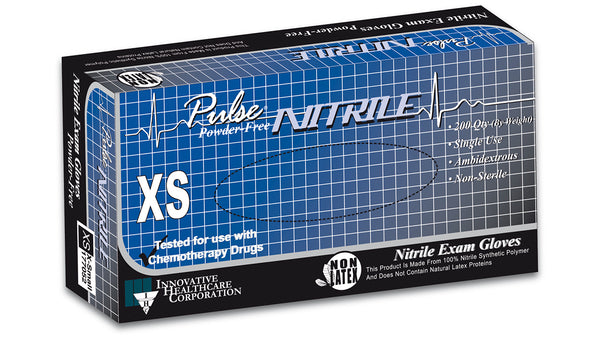 Pulse Glove Exam Nitrile Powder-Free X-Small