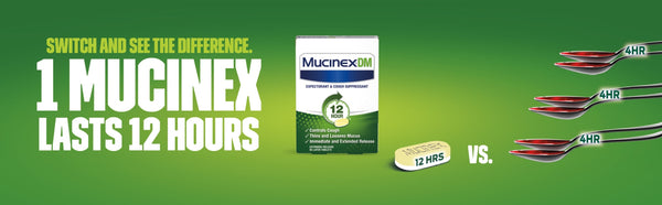 Mucinex DM 12-Hour Expectorant and Cough Suppressant Tablets