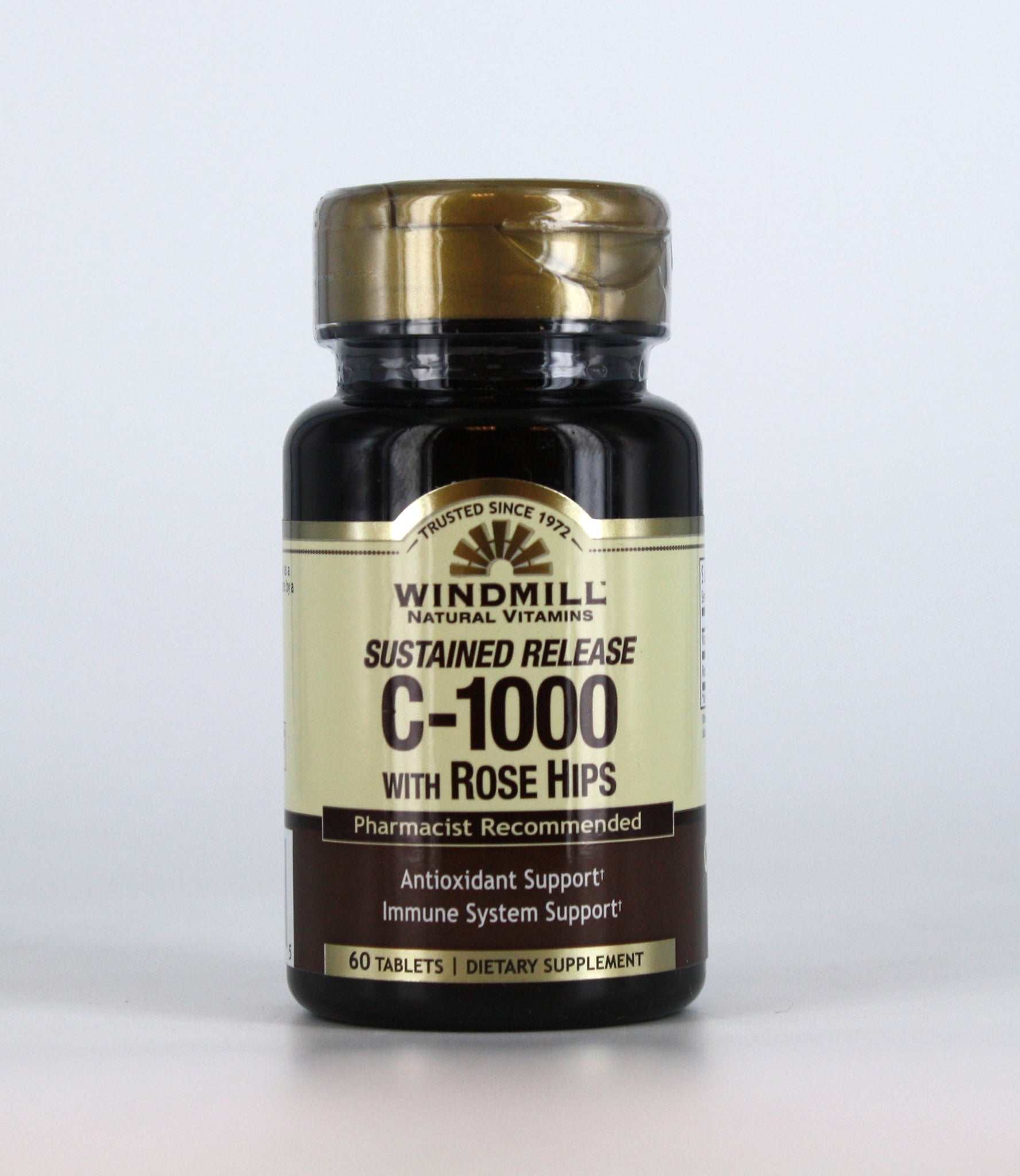 Windmill Natural Vitamins Sustained Release C-1000 mg with Rose Hips