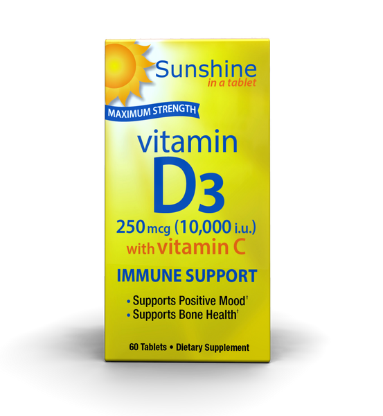Windmill Sunshine Vitamin D 250mcg (10,000 IU) with Vitamin C