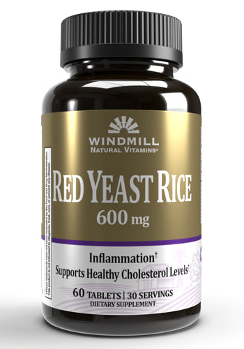 Windmill Natural Vitamin Red Yeast Rice 600 mg