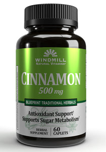 Windmill Natural Vitamins Cinnamon 500 mg Caplet