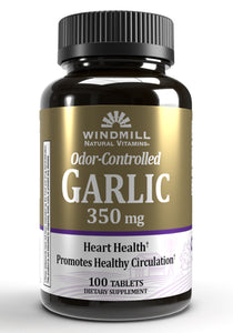 Windmill Natural Vitamin Odor-Controlled Garlic 350 mg