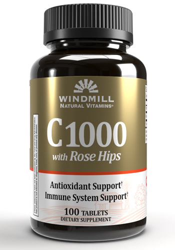 Windmill Natural Vitamins C-1000 with Rose Hips