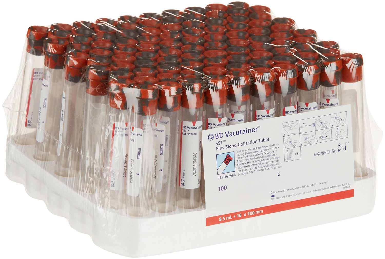 BD Vacutainer Blood Collection Tube 8.5ml