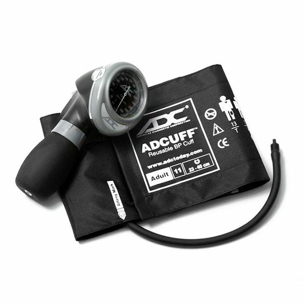 ADC Diagnostix 703-11AG Palm Aneroid Sphygmomanometer Adcuff