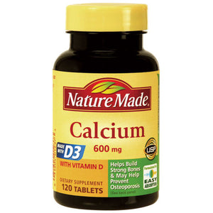 Nature Made Calcium with Vitamin D3 - 120 Tablets