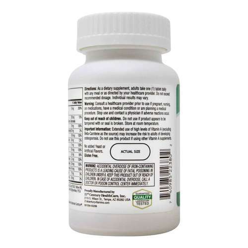 21st Century Sentry Adults Multivitamin & Multimineral Supplement