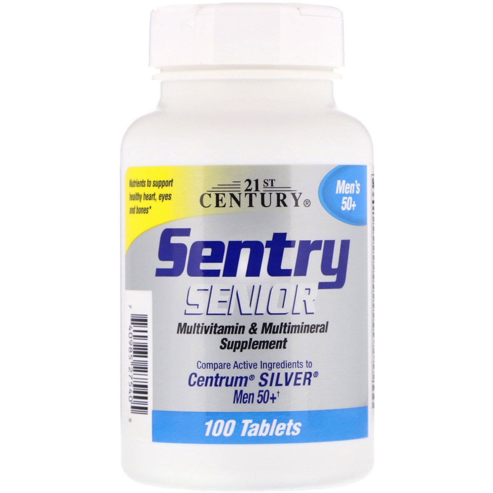 21st Century Sentry Senior Men 50Plus 100 Tablets