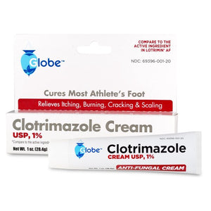 Globe Clotrimazole Cream 1% USP Antifungal