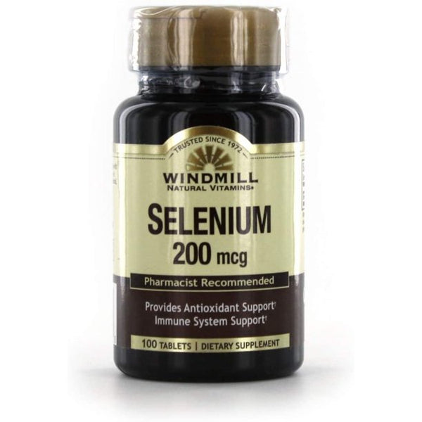 Windmill Selenium 200 Mcg Tablets 100 TABLETS