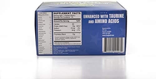 Frog Fuel Power Collagen Liquid Protein Shots Ready-to-Drink 24 Packets