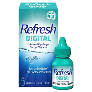 Refresh Digital Lubricant Eye Drops, 0.33 Fl Oz