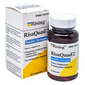 Risaquad-2 Ds Capsules 30 - 375mg Probiotic Dietary Supplement Capsules