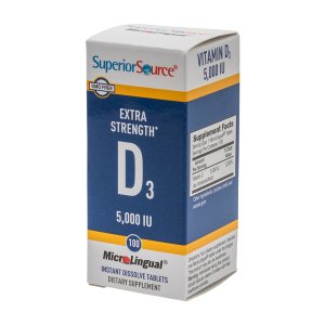 Superior Source Vitamin D3 Extra Strength 5,000 IU