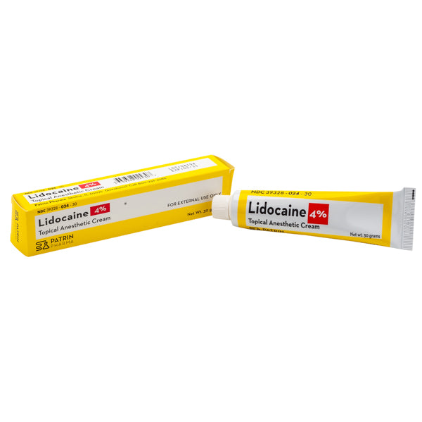 Lidocaine 4% Topical Cream 30 gm