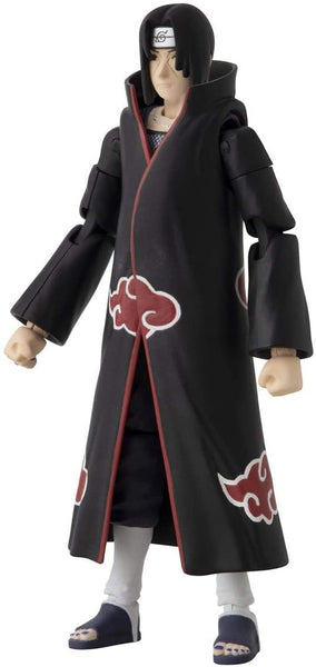 Bandai Naruto Anime Heroes Itachi Uchiha Toy Action Figure Toy Bundle with 2 My Outlet Mall Stickers