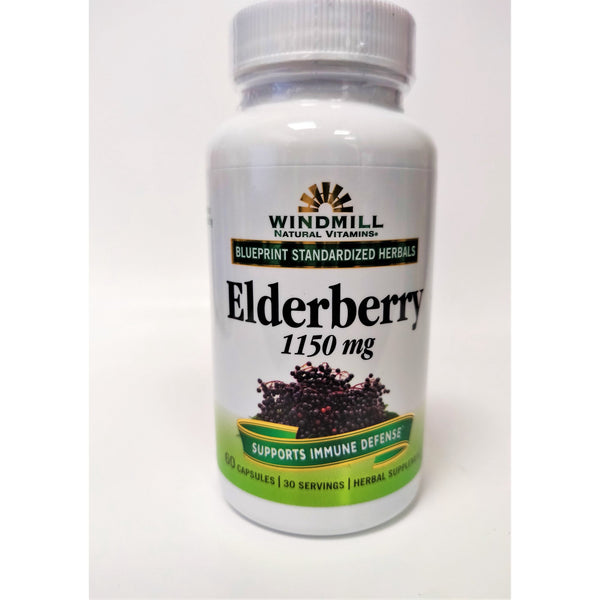 Windmill Natural Vitamins Elderberry 1,150 mg