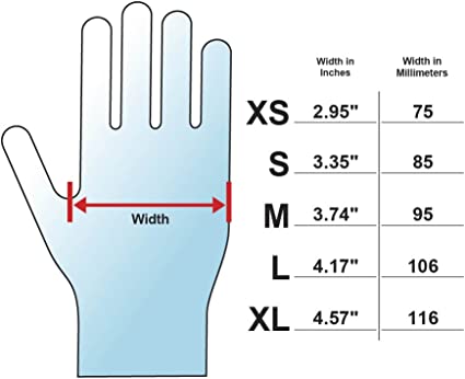 Adenna Gold 6 mil Latex Powder Free Exam Gloves (White, Large)