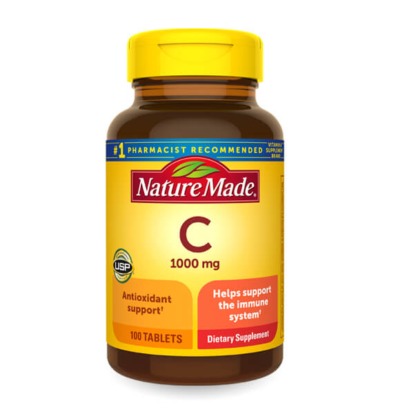 Nature Made Vitamin C 1000 mg 100 Tablets