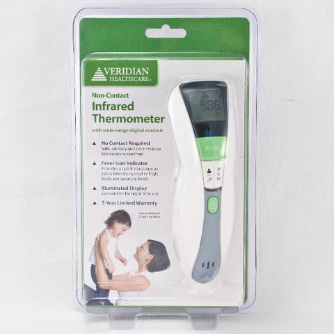 Veridian Health Care Infrared Forehead Non-Contact Thermometer