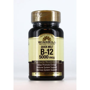Windmill Quick Melt Vitamin B-12 5000 MCG