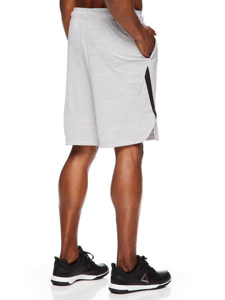 Reebok Mens 9 inch Free Weight Training Shorts - Grey Heather