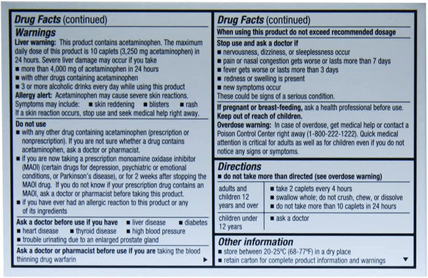 GoodSense DayTime/Non-Drowsy Sinus + Headache Pain Reliever