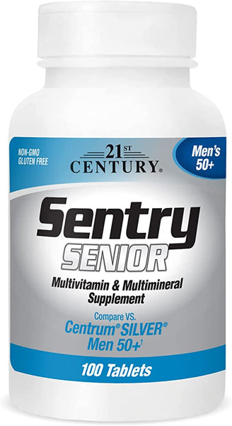 21st Century Sentry Senior Men 50Plus 100 Tablets