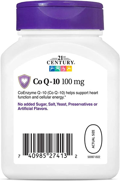21st Century Co Q10 100 mg Soft gels
