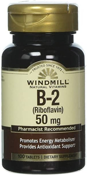 Windmill VIT B-2 Tabs 50 MG