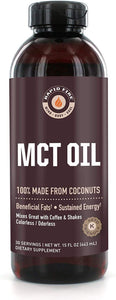 Rapid Fire MCT Oil, 100% Made from Coconuts 443ML