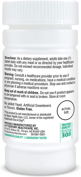 21st Century One Daily Essential Tablets, 100 Count