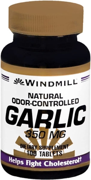 Windmill Natural Vitamin Odor-Controlled Garlic 350 mg