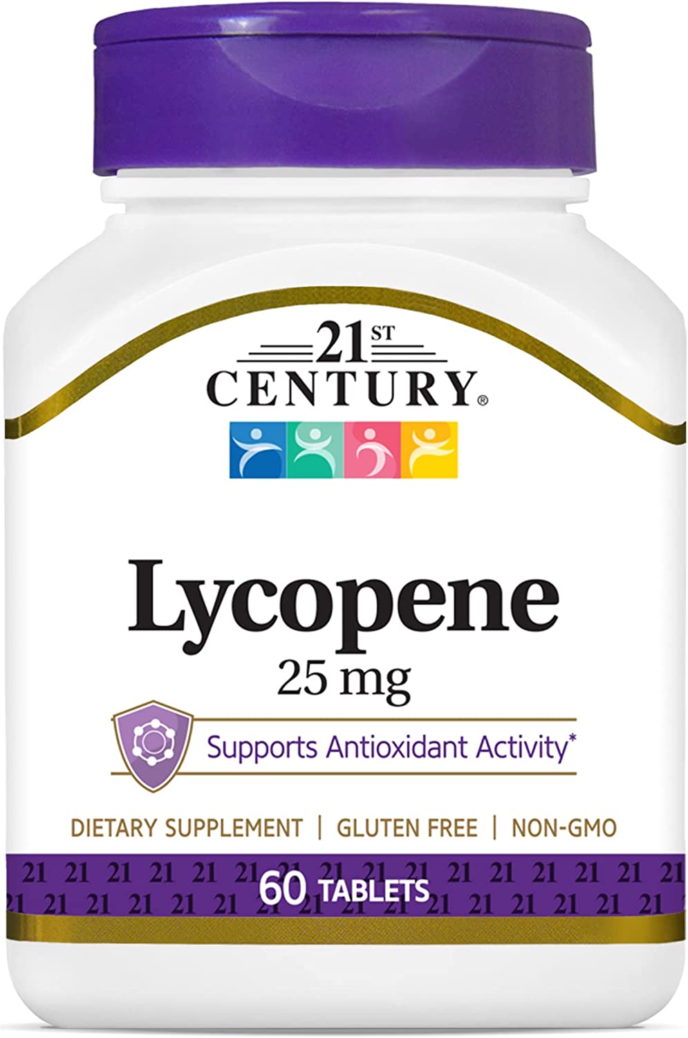 21st Century Lycopene 25 mg Tablets, 60 Count