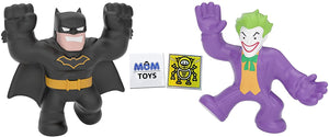 Heroes of Goo JIT Zu Minis DC Batman and The Joker 2 Piece Bundle and 2 My Outlet Mall Stickers