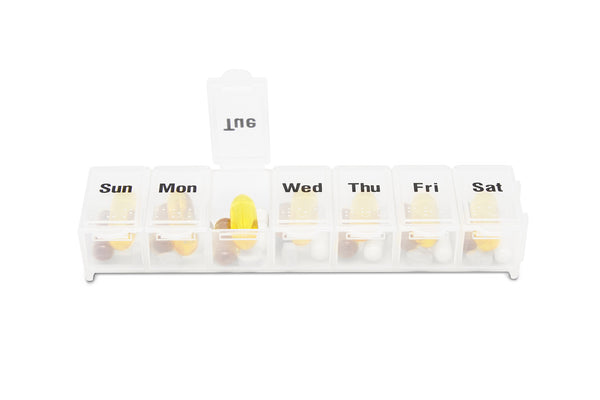 Dukal Pill Organizer Weekly 6-3/4