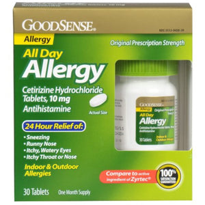 Good Sense All Day Allergy, Cetirizine 10 mg