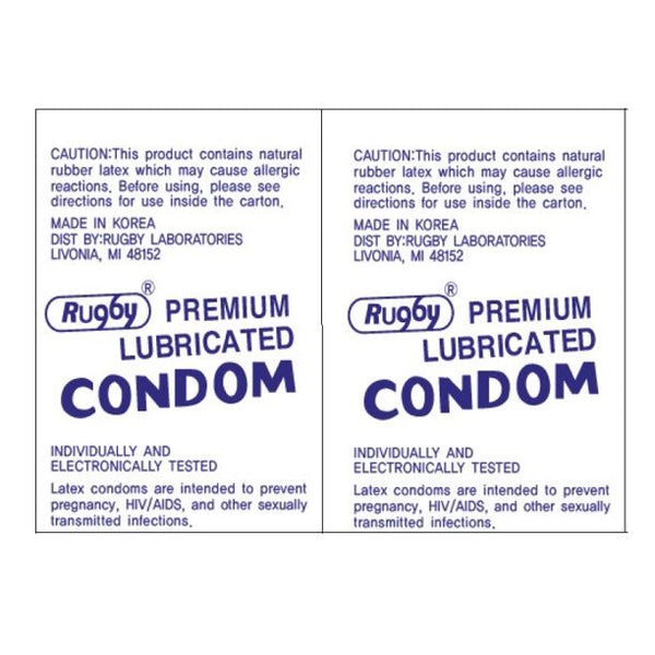 Rugby Premium Condoms